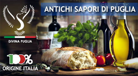 Divina Puglia: vini tipici pugliesi, olio extravergine di oliva & food